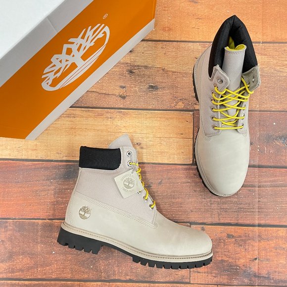 light gray timberlands